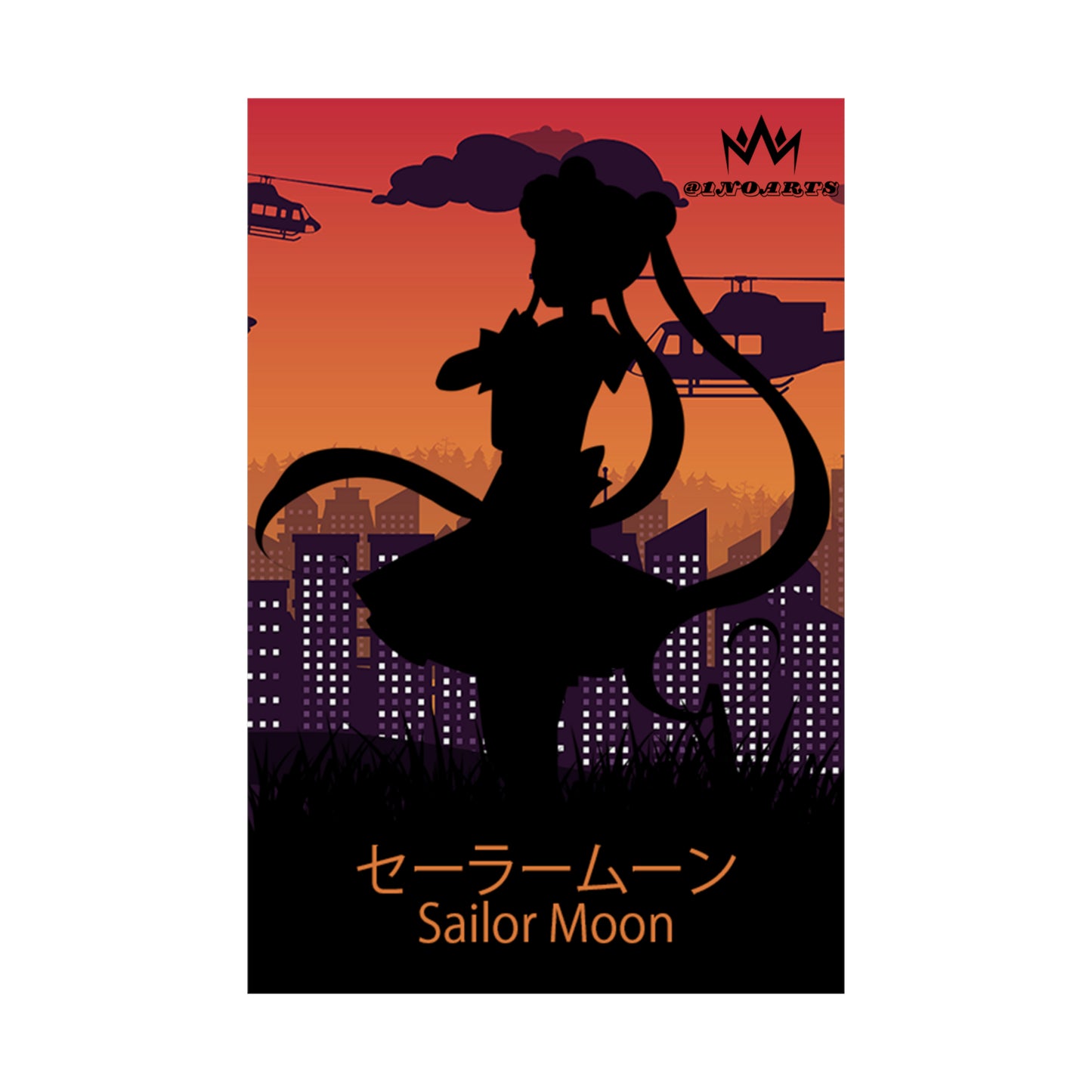 Sailor Moon Minimalist Poster #4