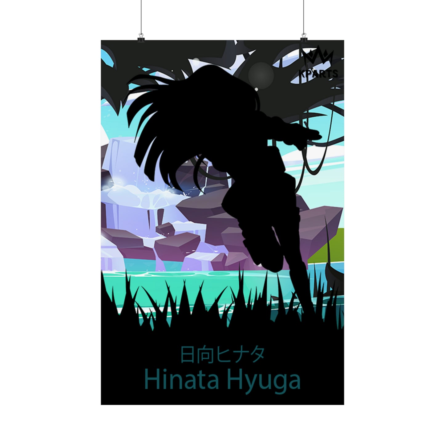 Hinata Hyuga Minimalist Poster #4