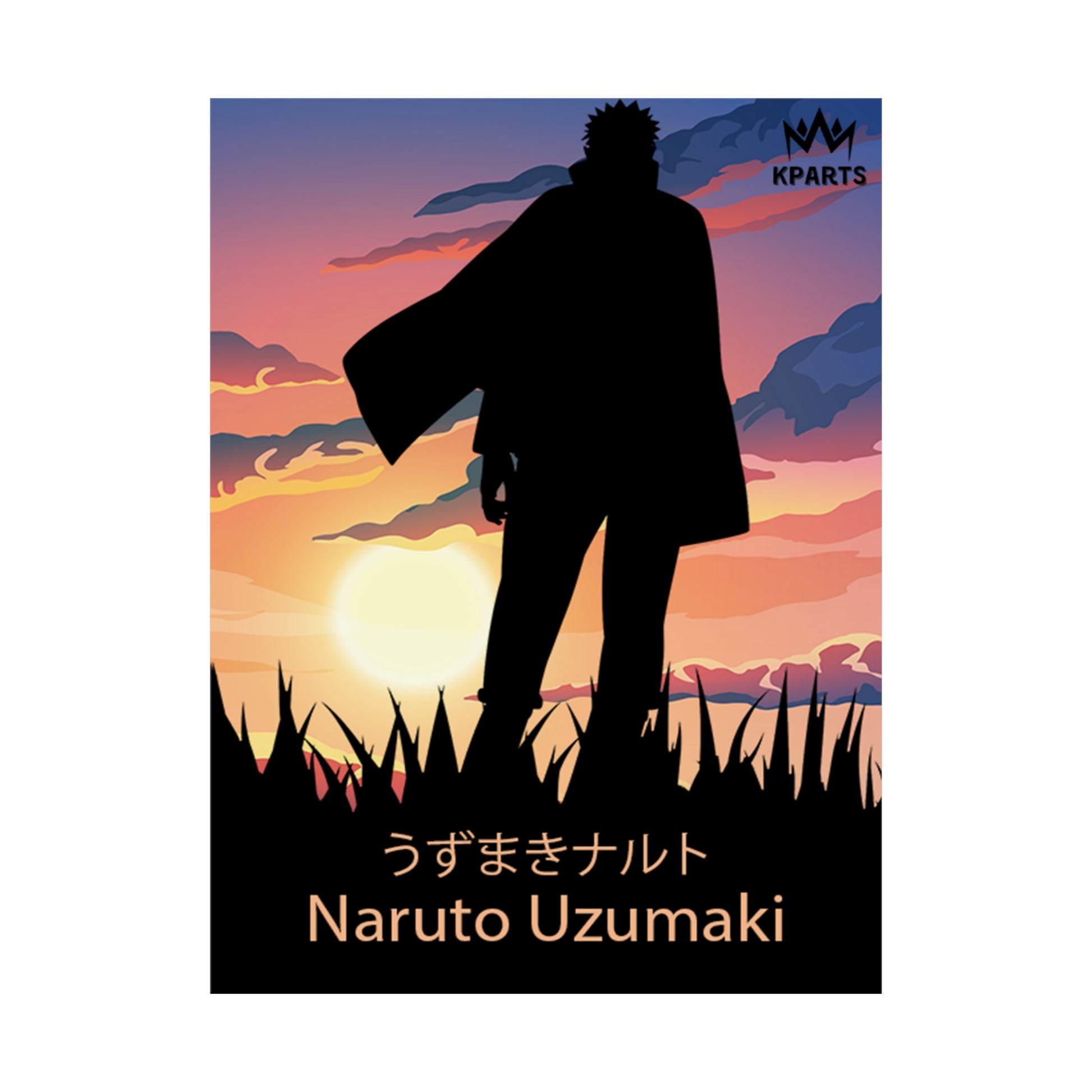 Naruto Uzumaki Minimalist Poster #1 - Collective Prints