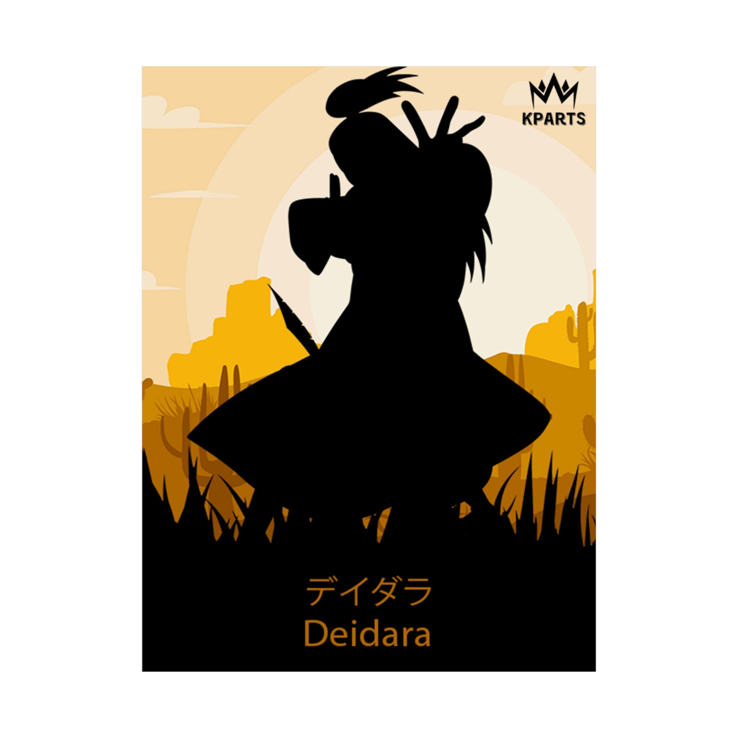 Deidara Minimalist Poster #9