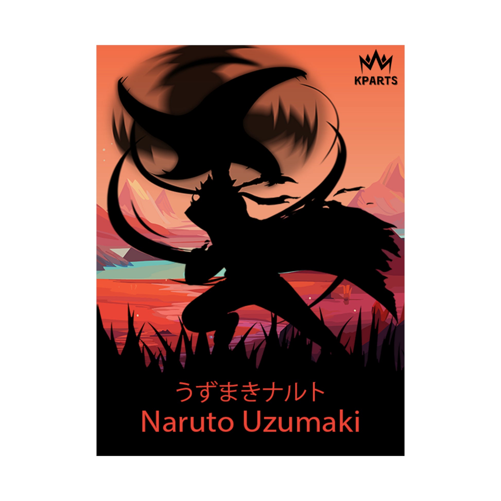 Naruto Uzumaki Minimalist Poster #5 - Collective Prints