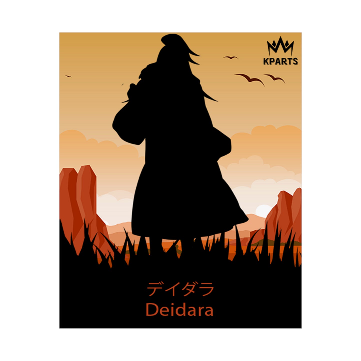 Deidara Minimalist Poster #4