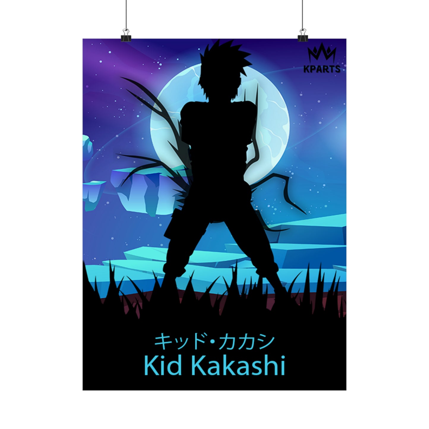 Kakashi Hatake (Kid) Minimalist Poster #10