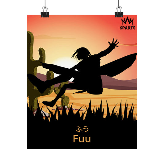 Fuu Nii Minimalist Poster #5 - Collective Prints