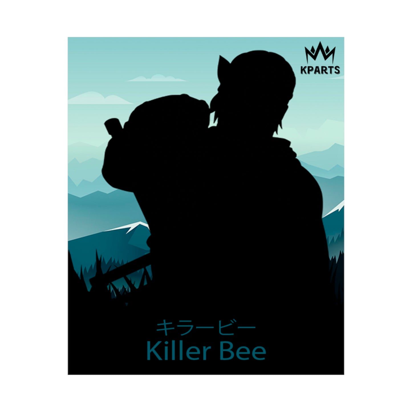 Killer Bee Minimalist Poster #6