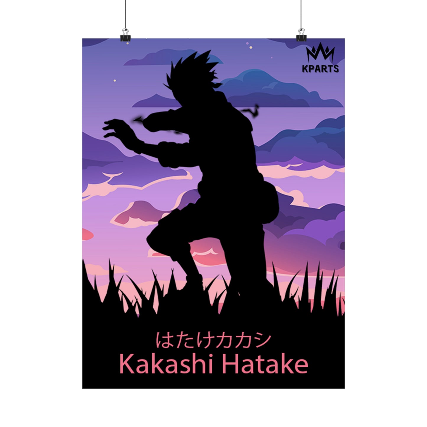 Kakashi Hatake Minimalist Poster #2 - Collective Prints