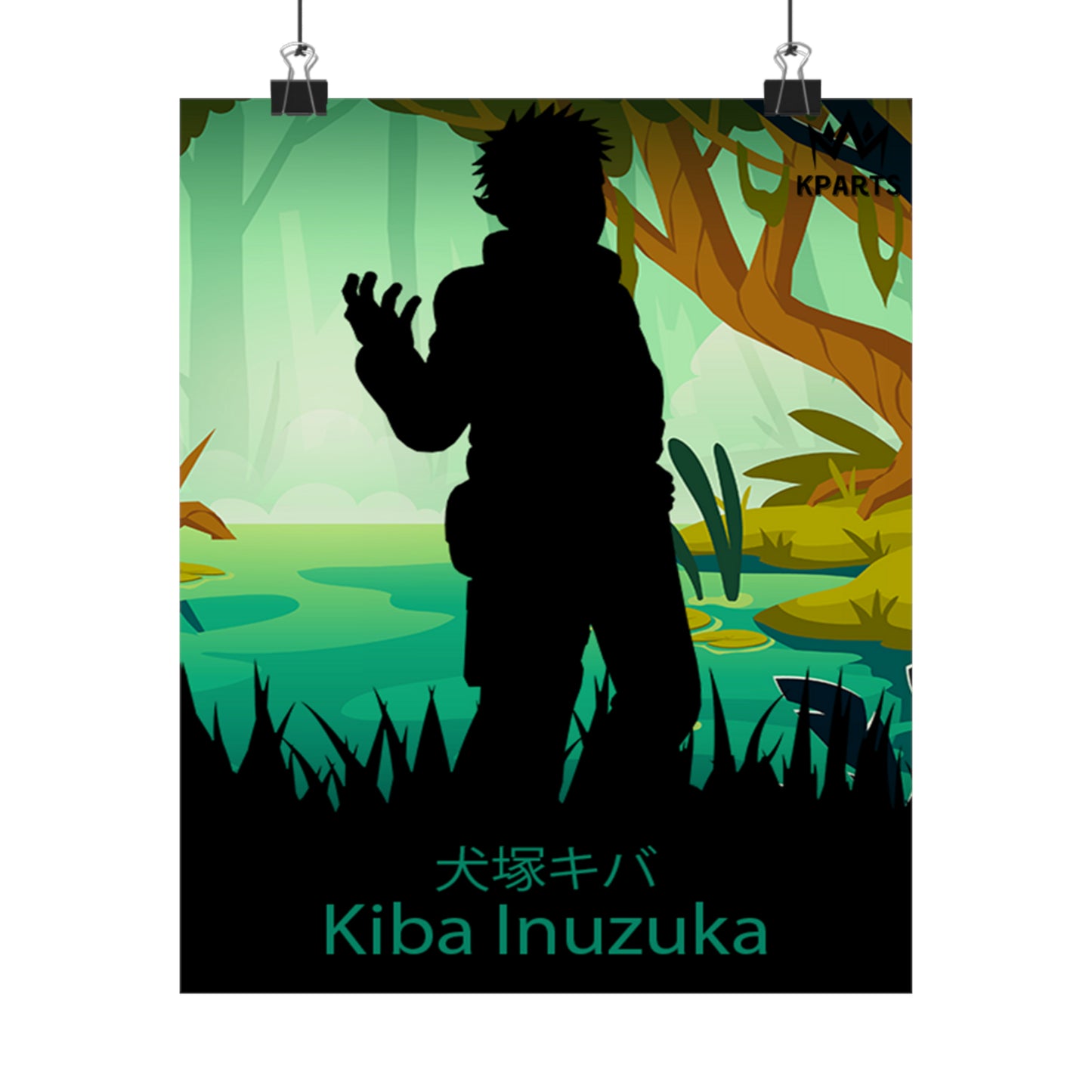 Kiba Inuzuka Minimalist Poster #2