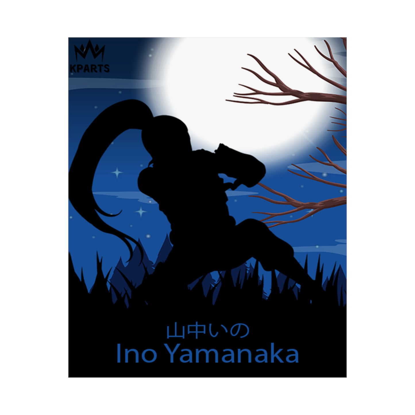 Ino Yamanaka Minimalist Poster #6