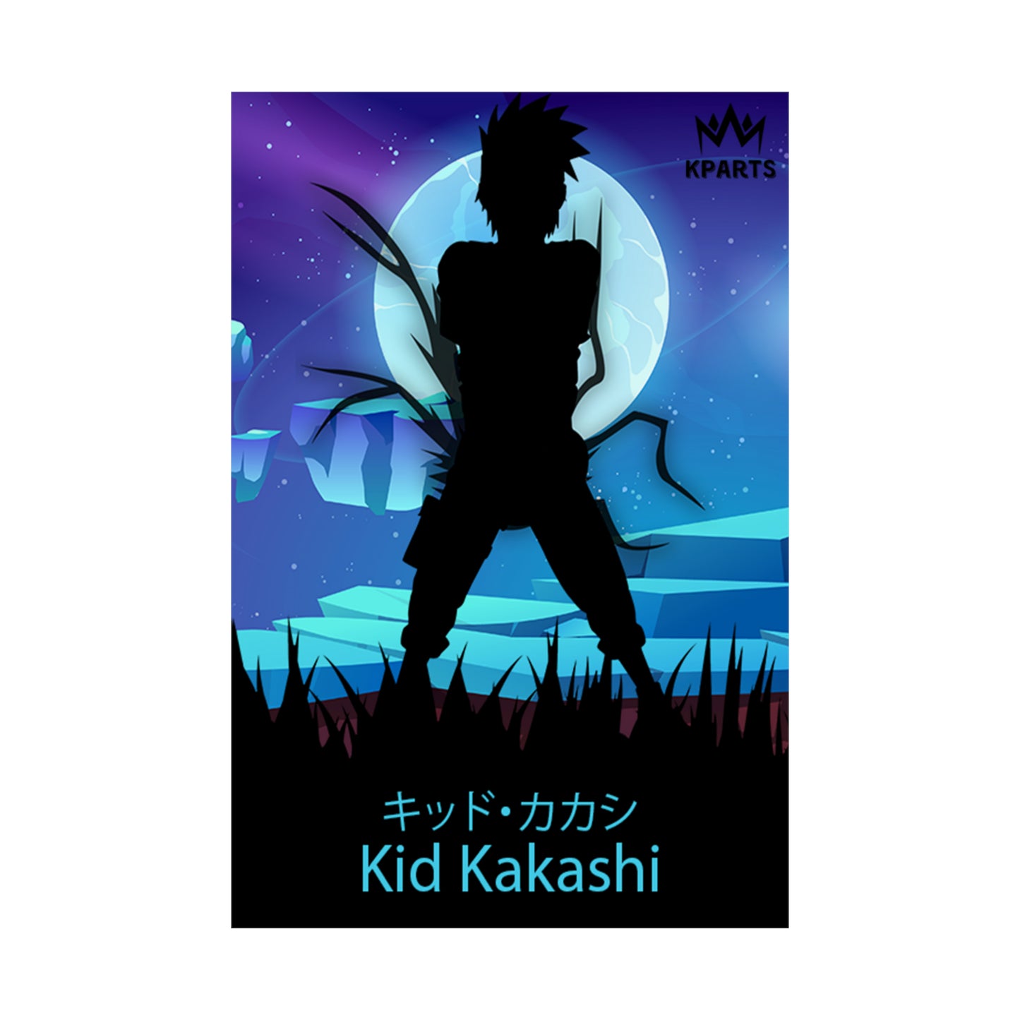 Kakashi Hatake (Kid) Minimalist Poster #10