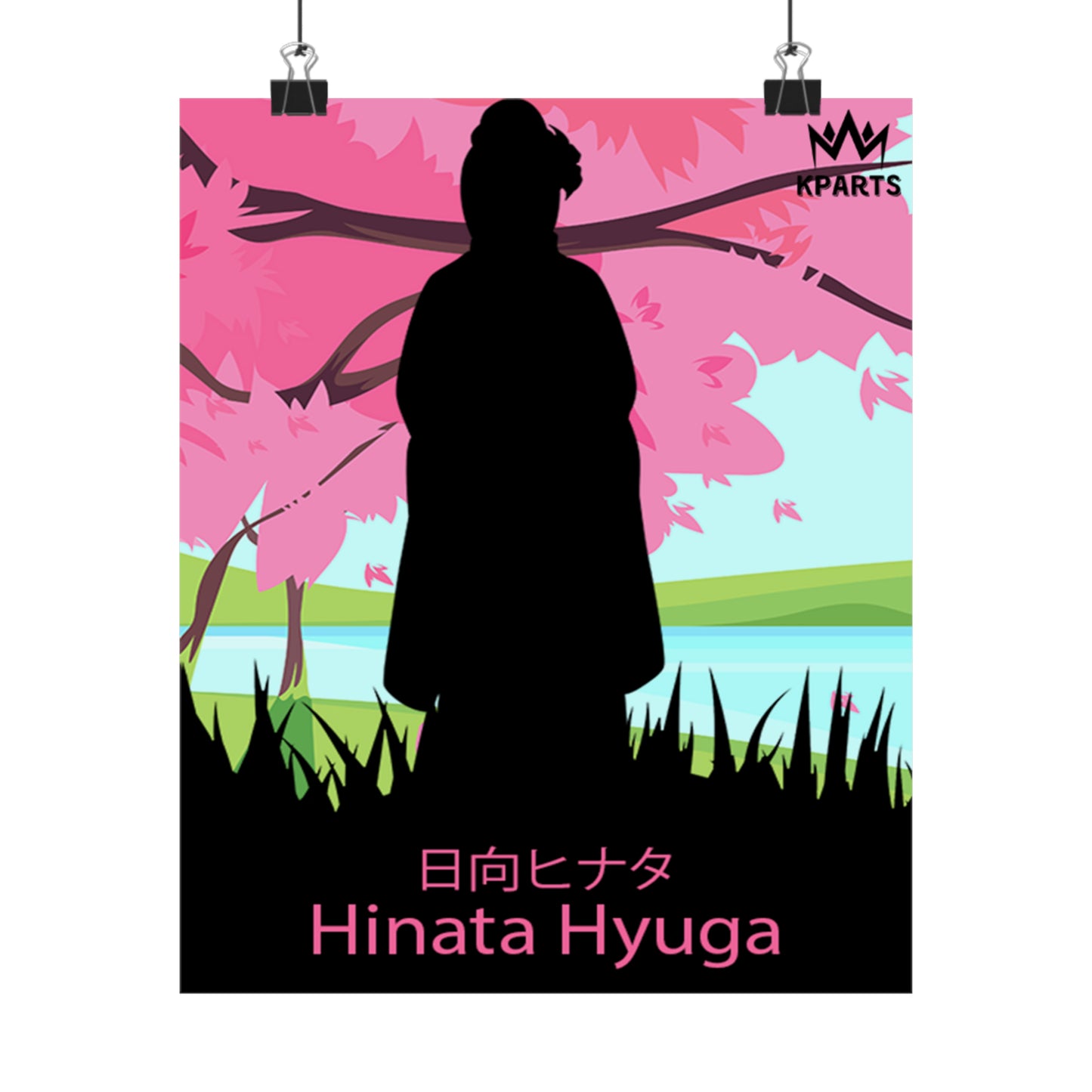 Hinata Hyuga Minimalist Poster #7