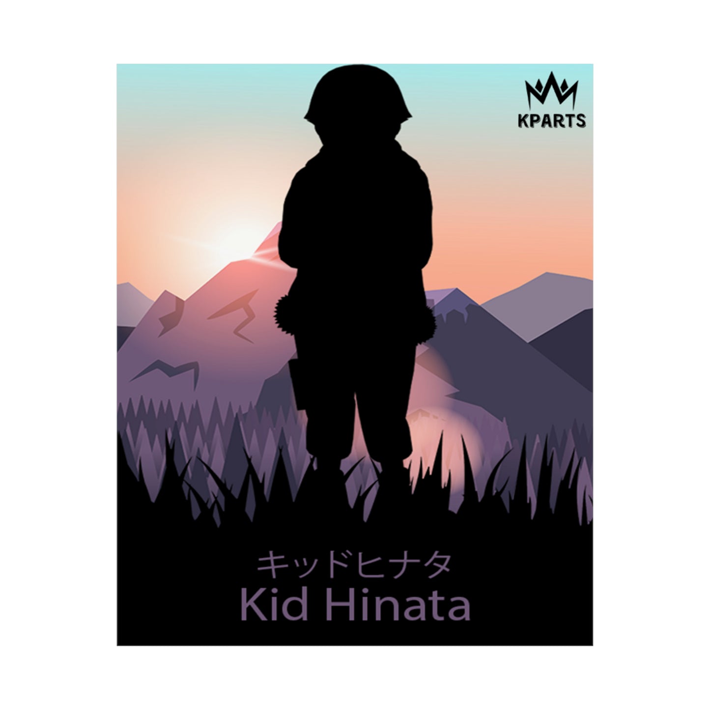 Hinata Hyuga (Kid) Minimalist Poster #12