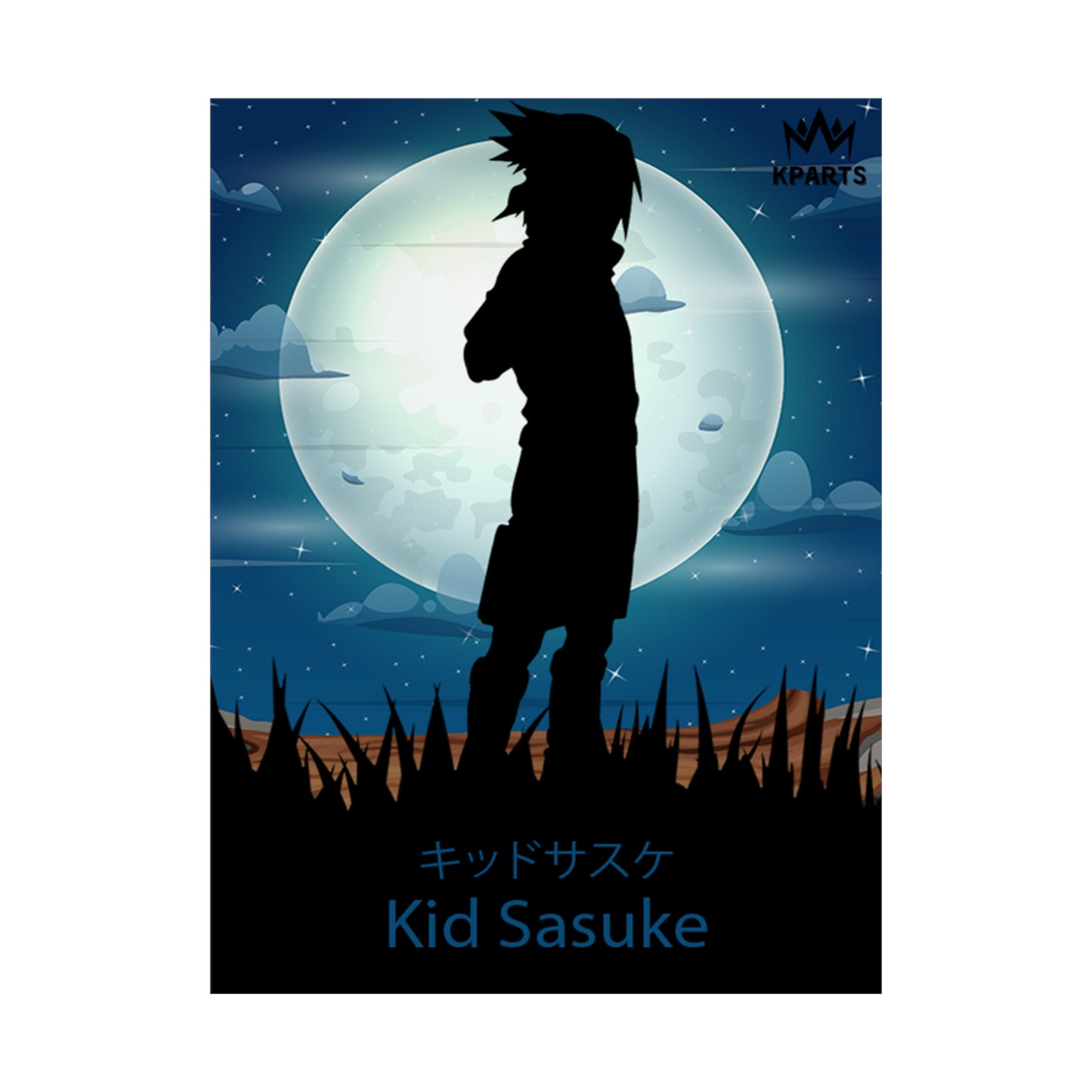 Sasuke Uchiha (Kid) Minimalist Poster #13