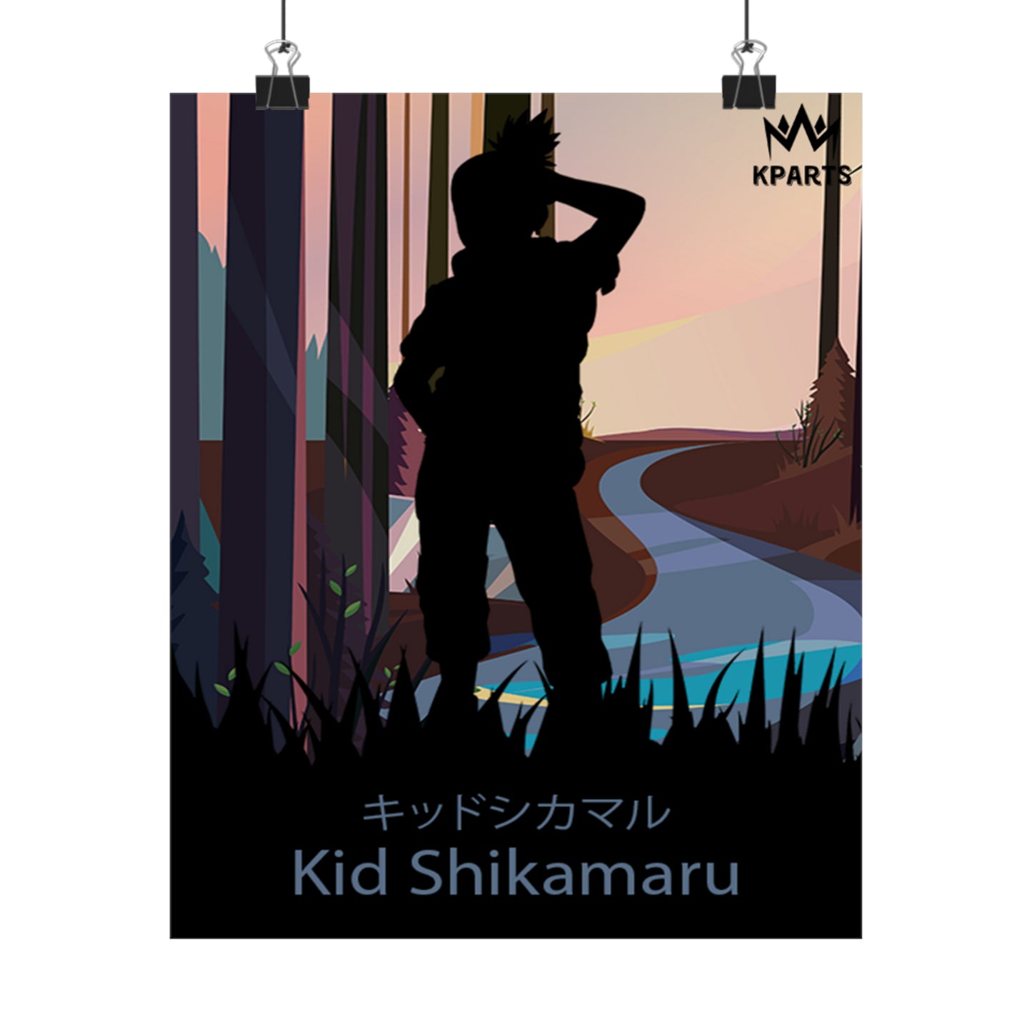 Shikamaru Nara (Kid) Minimalist Poster #11