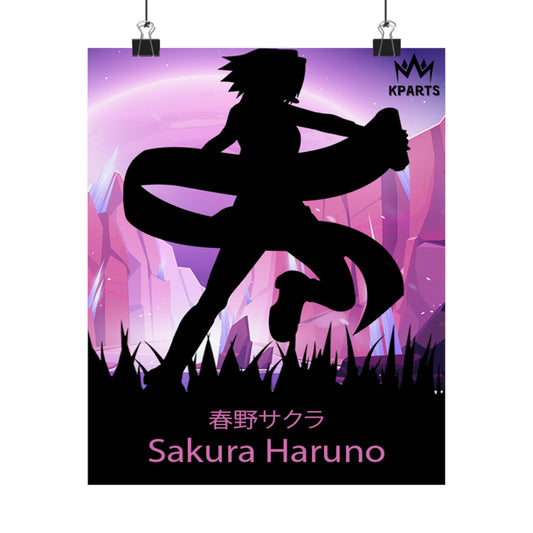 Sakura Haruno Minimalist Poster #4 - Collective Prints