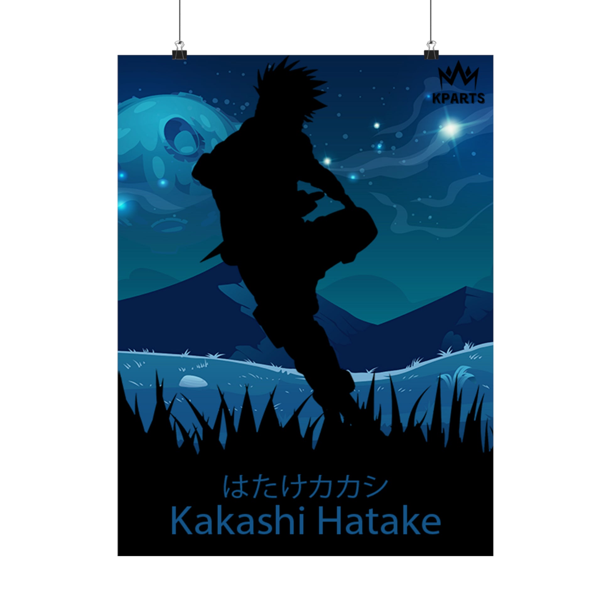 Kakashi Hatake Minimalist Poster #1 - Collective Prints