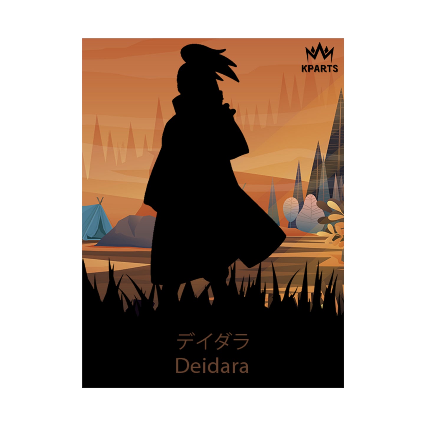 Deidara Minimalist Poster #6