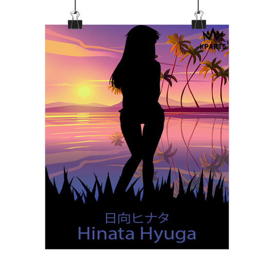 Hinata Hyuga Minimalist Poster #1