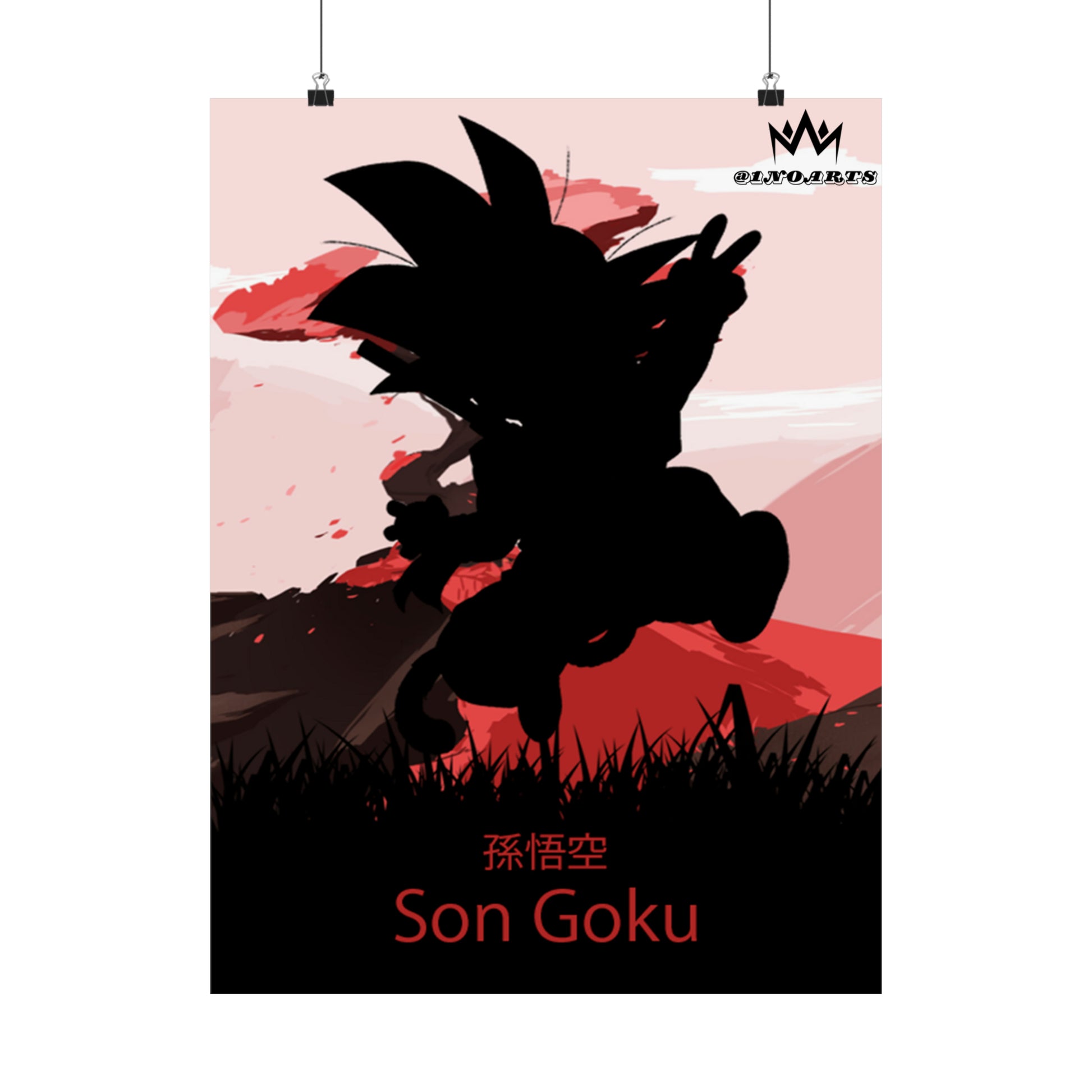 Son Goku (Kid) Minimalist Poster #1 - Collective Prints