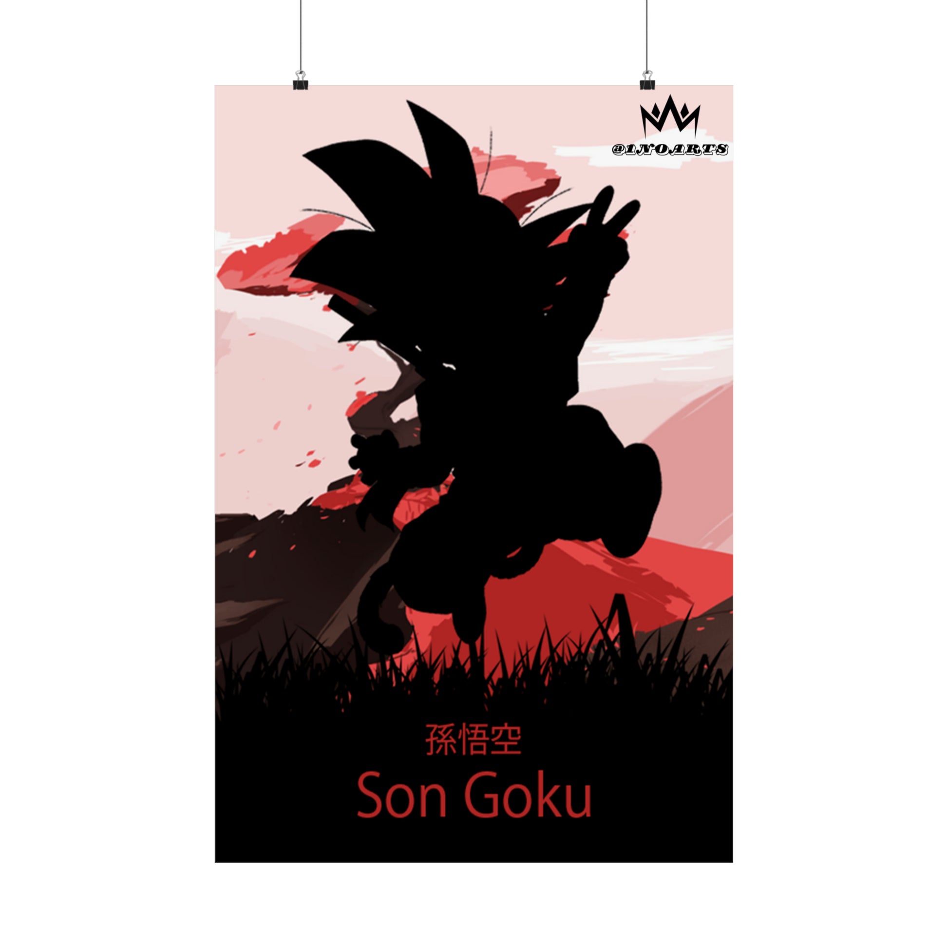 Son Goku (Kid) Minimalist Poster #1 - Collective Prints