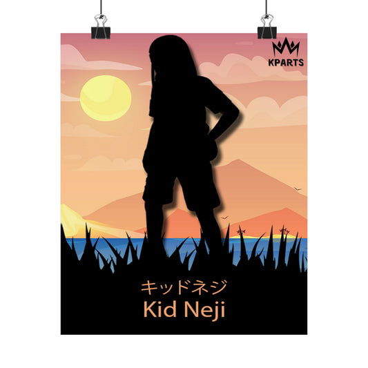 Neji Hyuga (Kid) Minimalist Poster #11