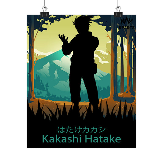 Kakashi Hatake Minimalist Poster #8 - Collective Prints