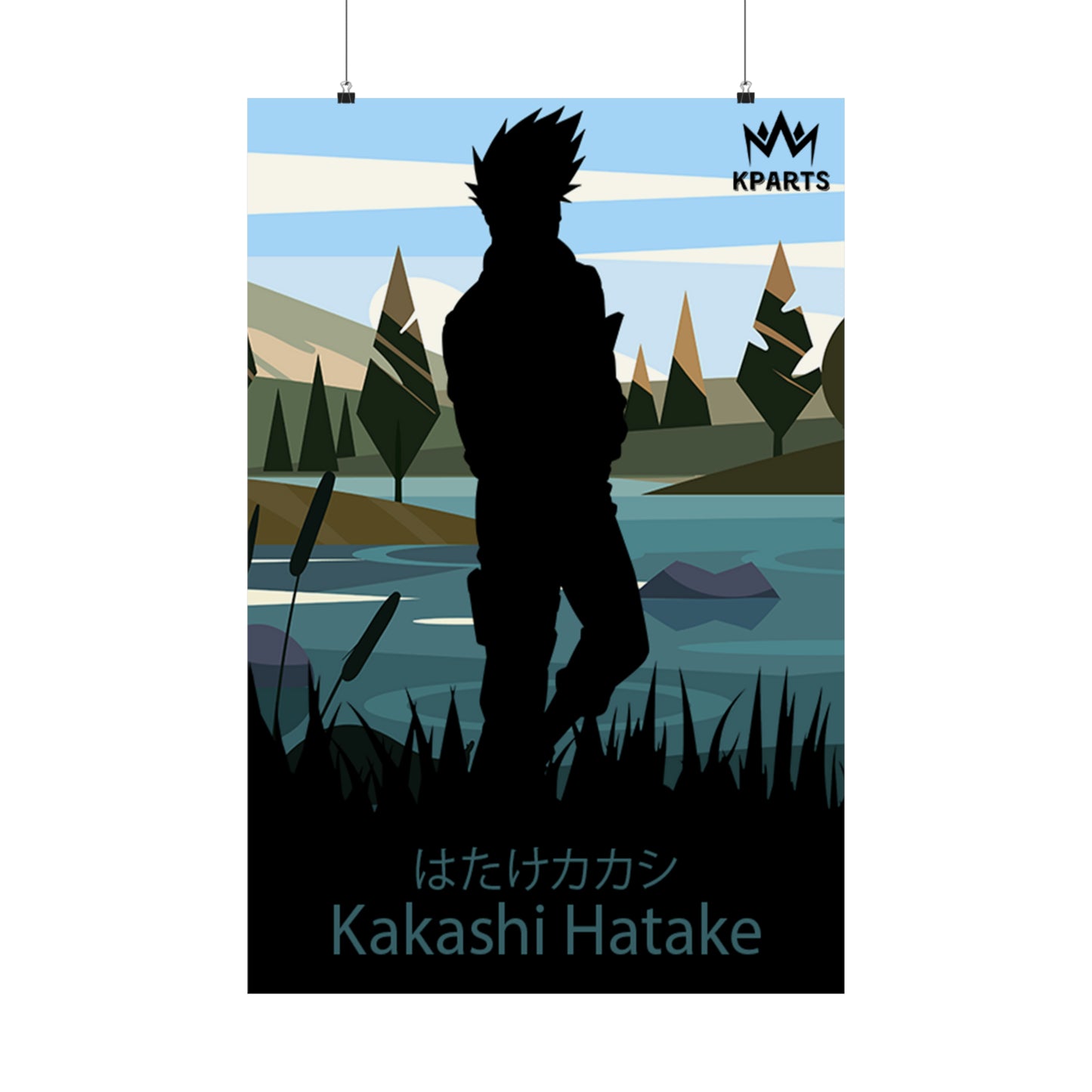 Kakashi Hatake Minimalist Poster #6 - Collective Prints