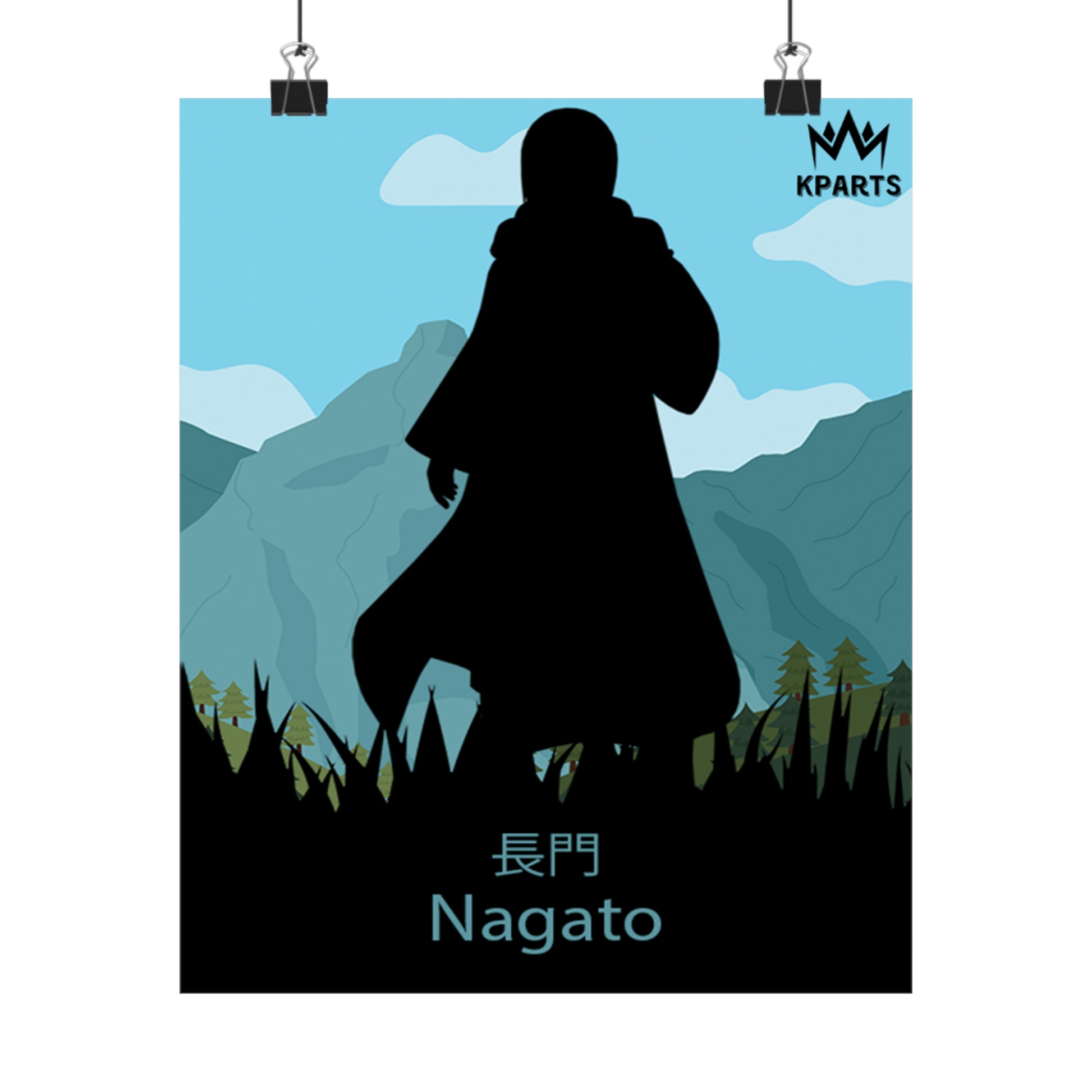 Nagato Minimalist Poster #2 - Collective Prints