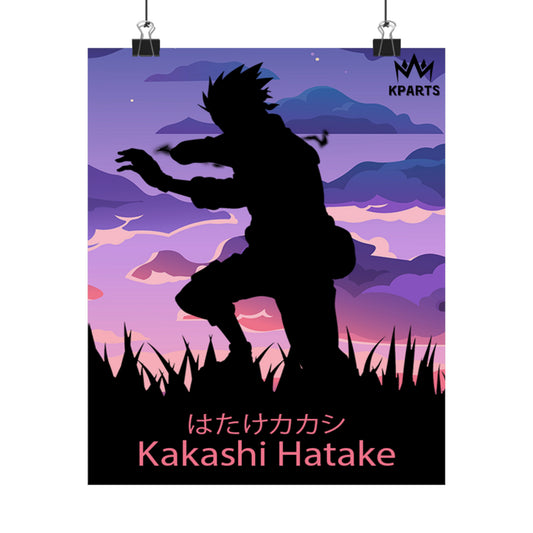 Kakashi Hatake Minimalist Poster #2 - Collective Prints