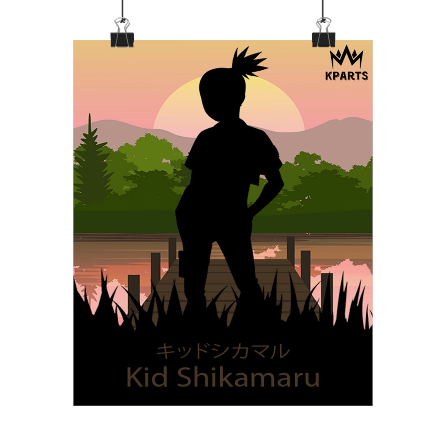 Shikamaru Nara (Kid) Minimalist Poster #12