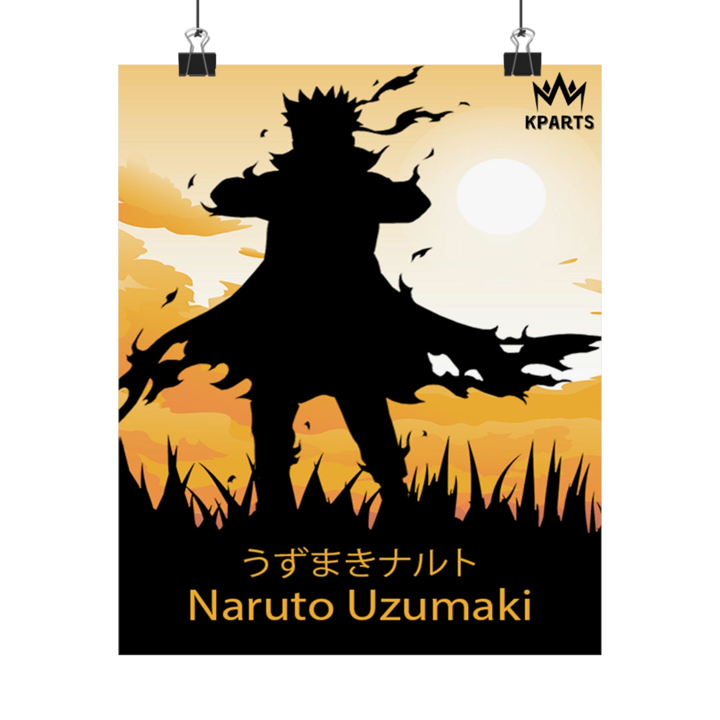 Naruto Uzumaki Minimalist Poster #9 - Collective Prints