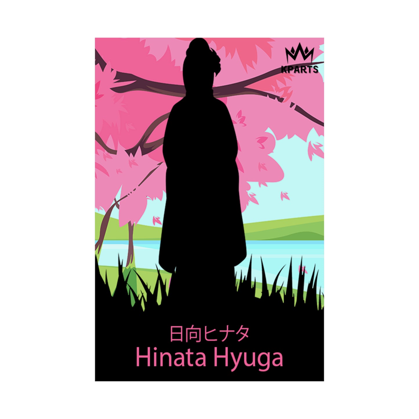 Hinata Hyuga Minimalist Poster #7