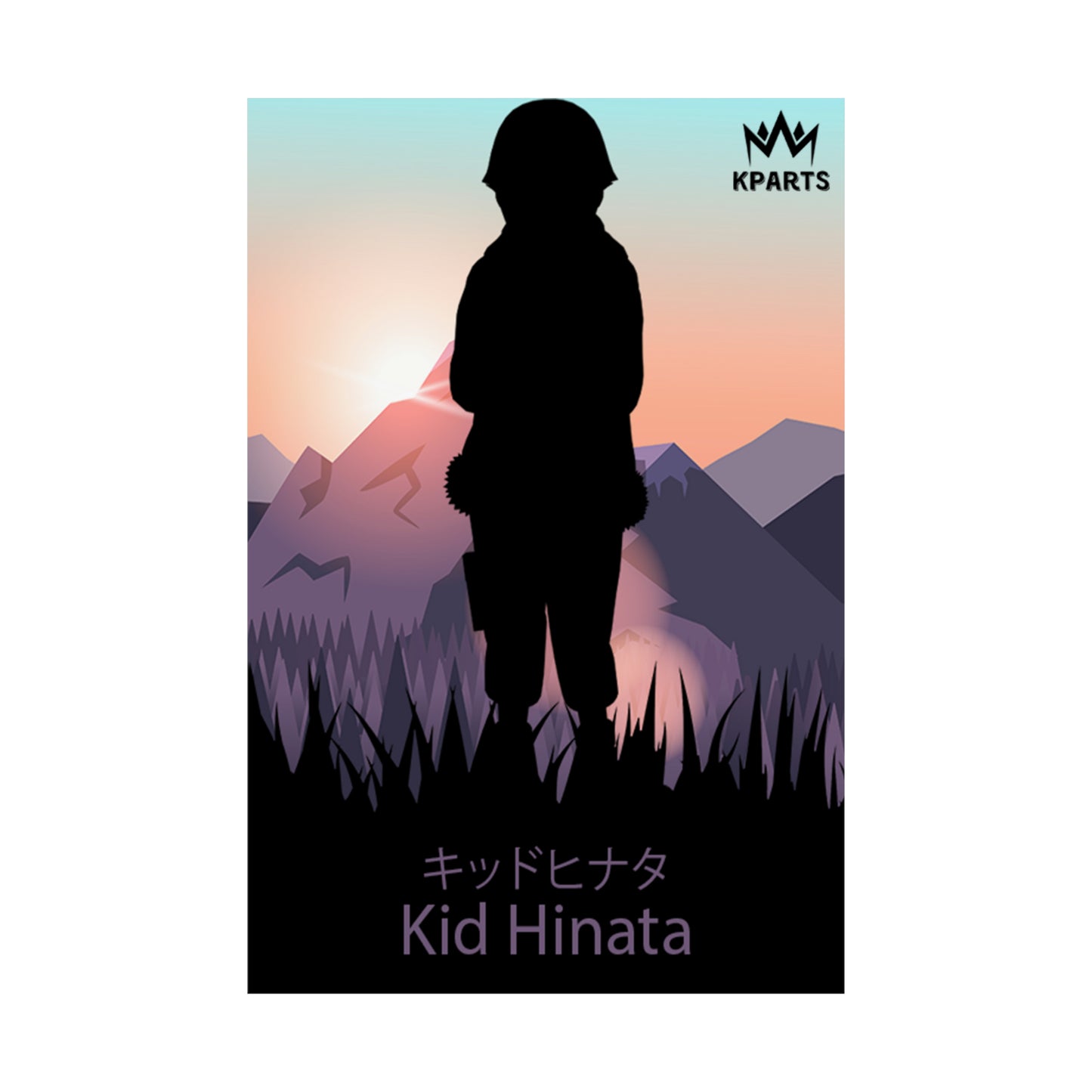 Hinata Hyuga (Kid) Minimalist Poster #12