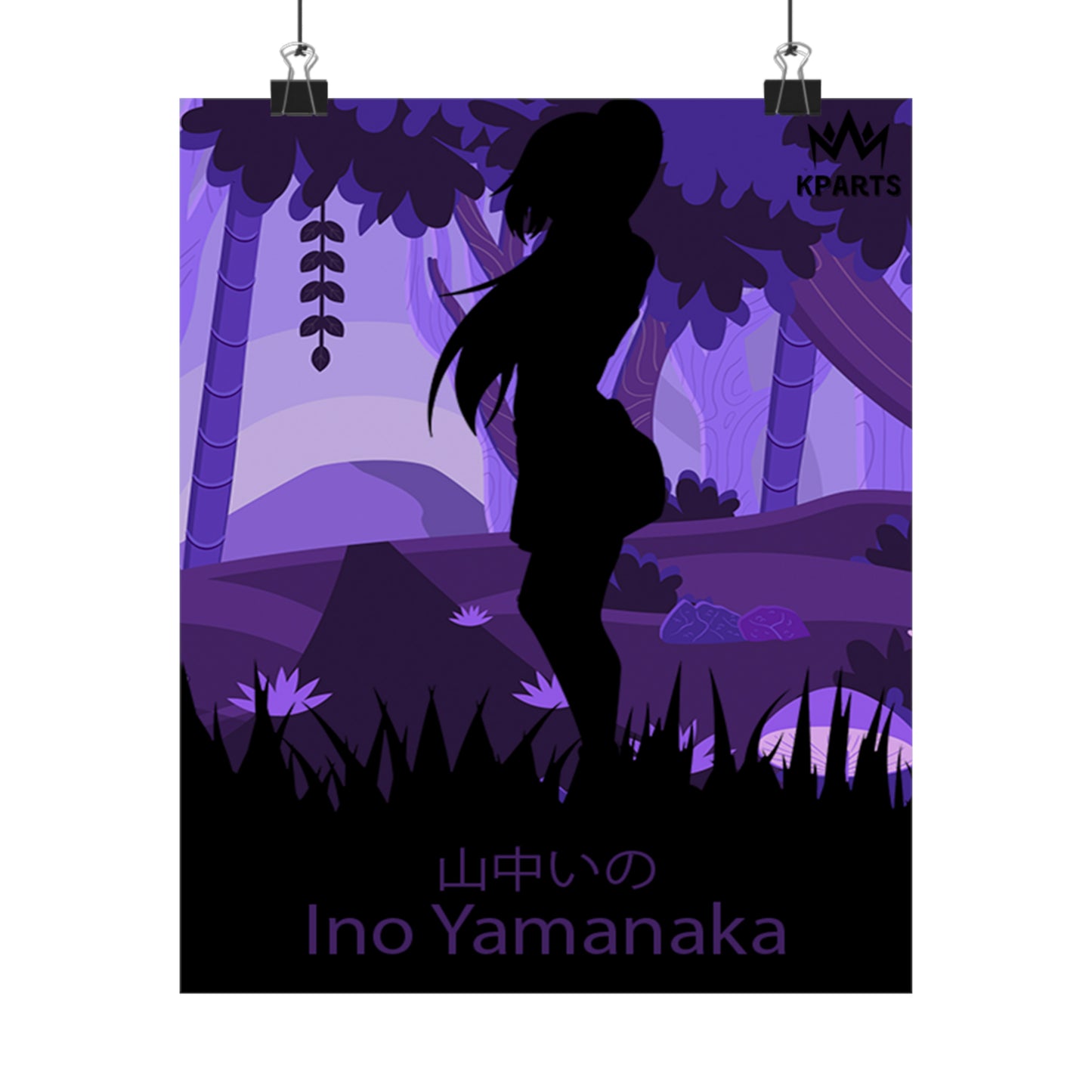 Ino Yamanaka Minimalist Poster #5