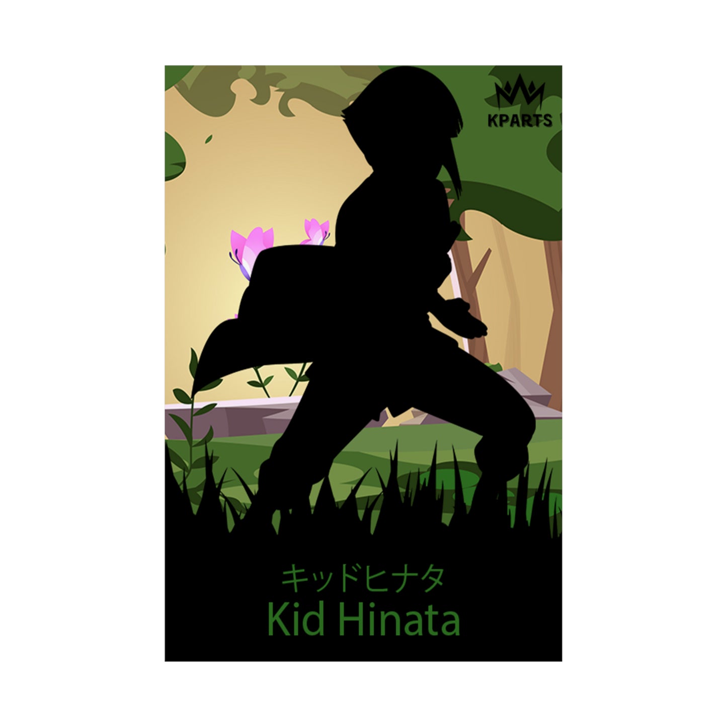 Hinata Hyuga Minimalist Poster #14