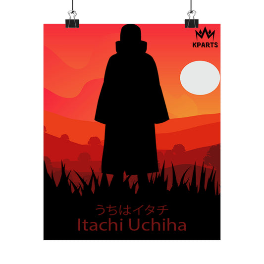 Itachi Uchiha Minimalist Poster #8