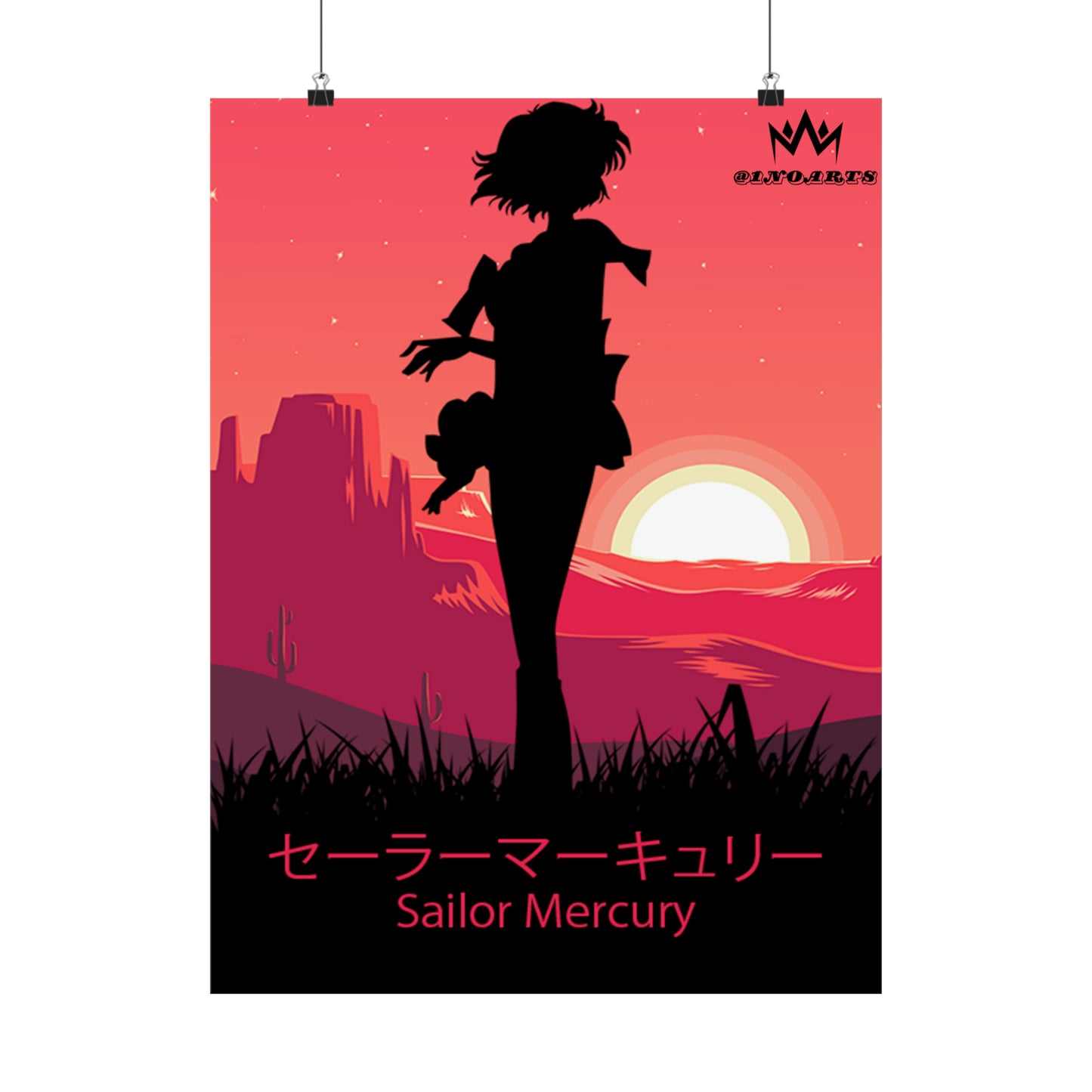 Sailor Mercury Minimalist Poster #1