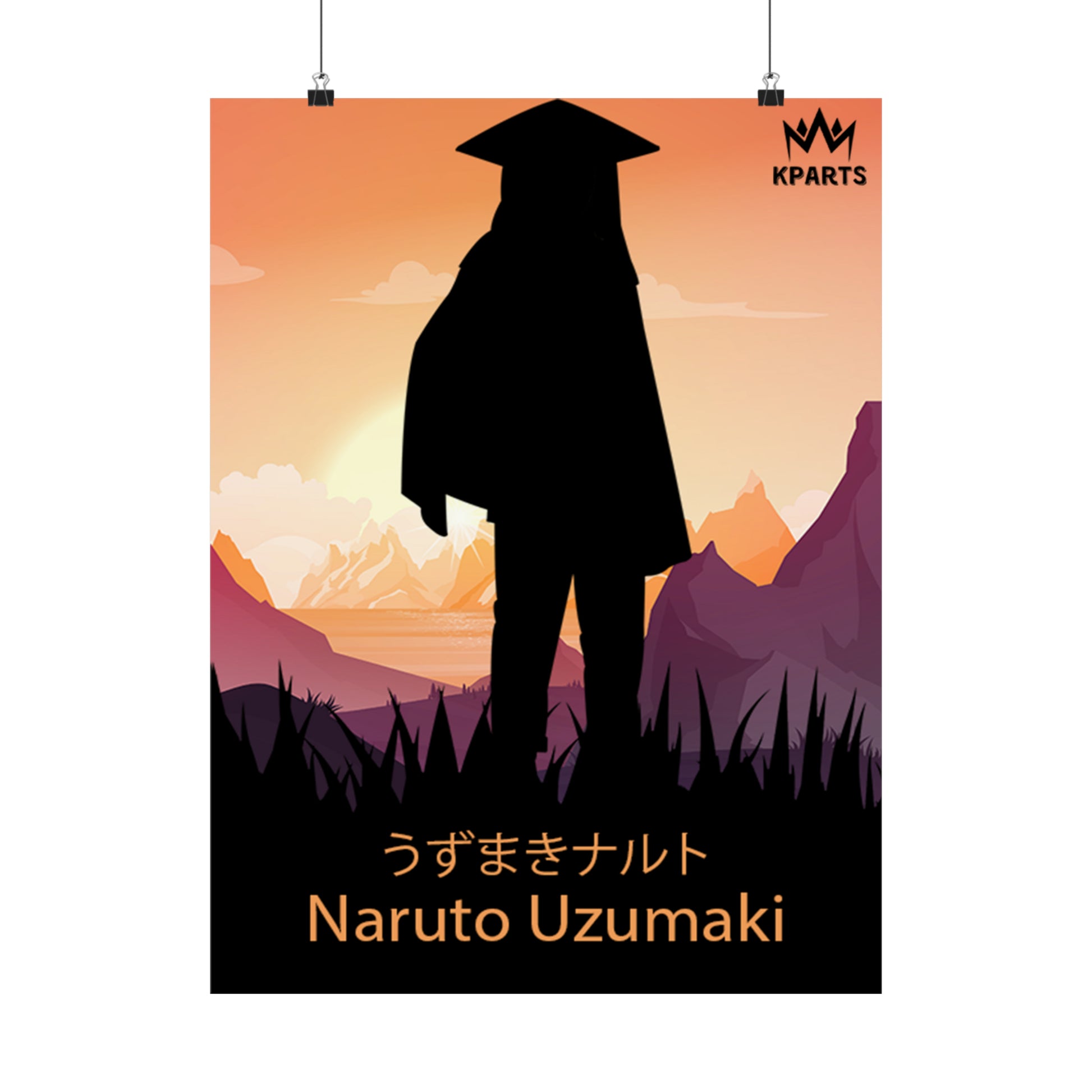 Naruto Uzumaki Minimalist Poster #7 - Collective Prints