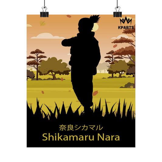 Shikamaru Nara Minimalist Poster #10