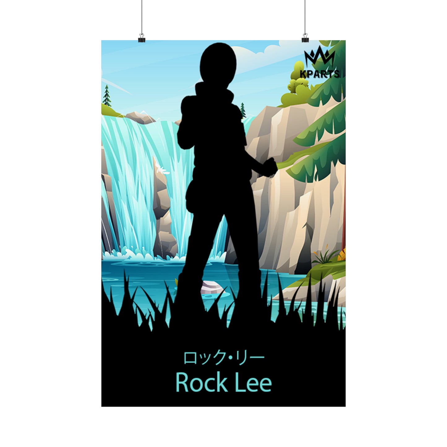 Rock Lee Minimalist Poster #4