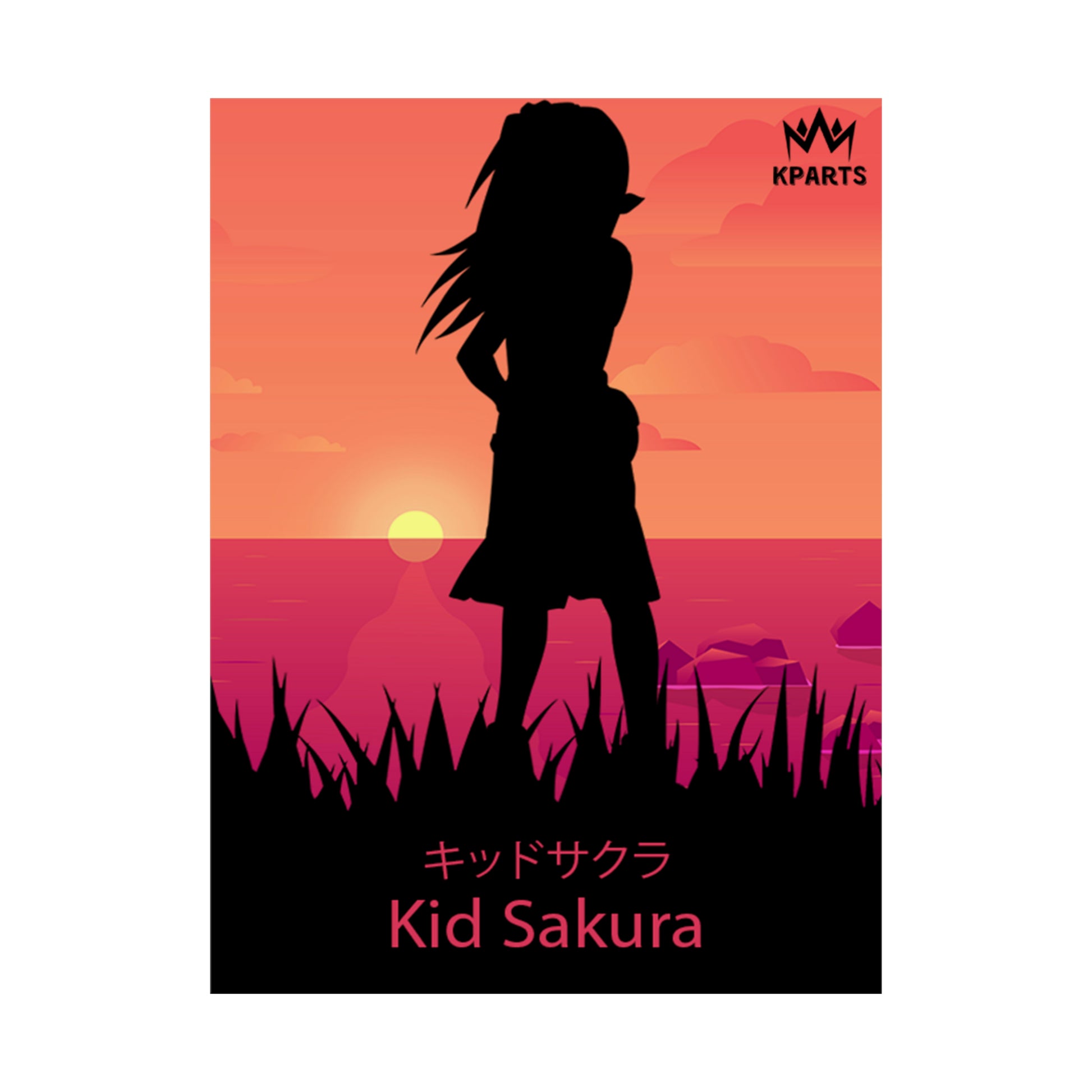 Sakura Haruno (Kid) Minimalist Poster #17 - Collective Prints