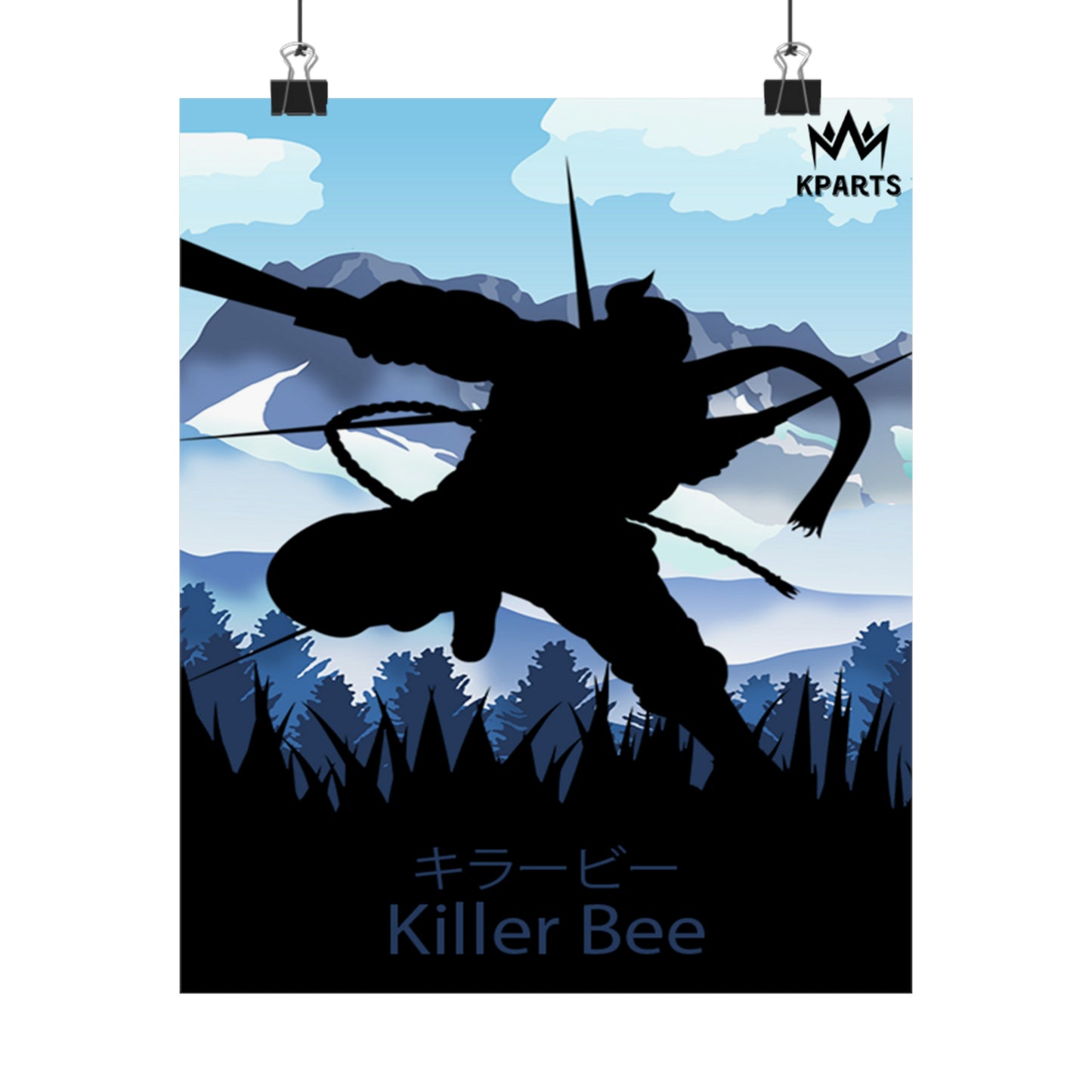 Killer Bee Minimalist Poster #8