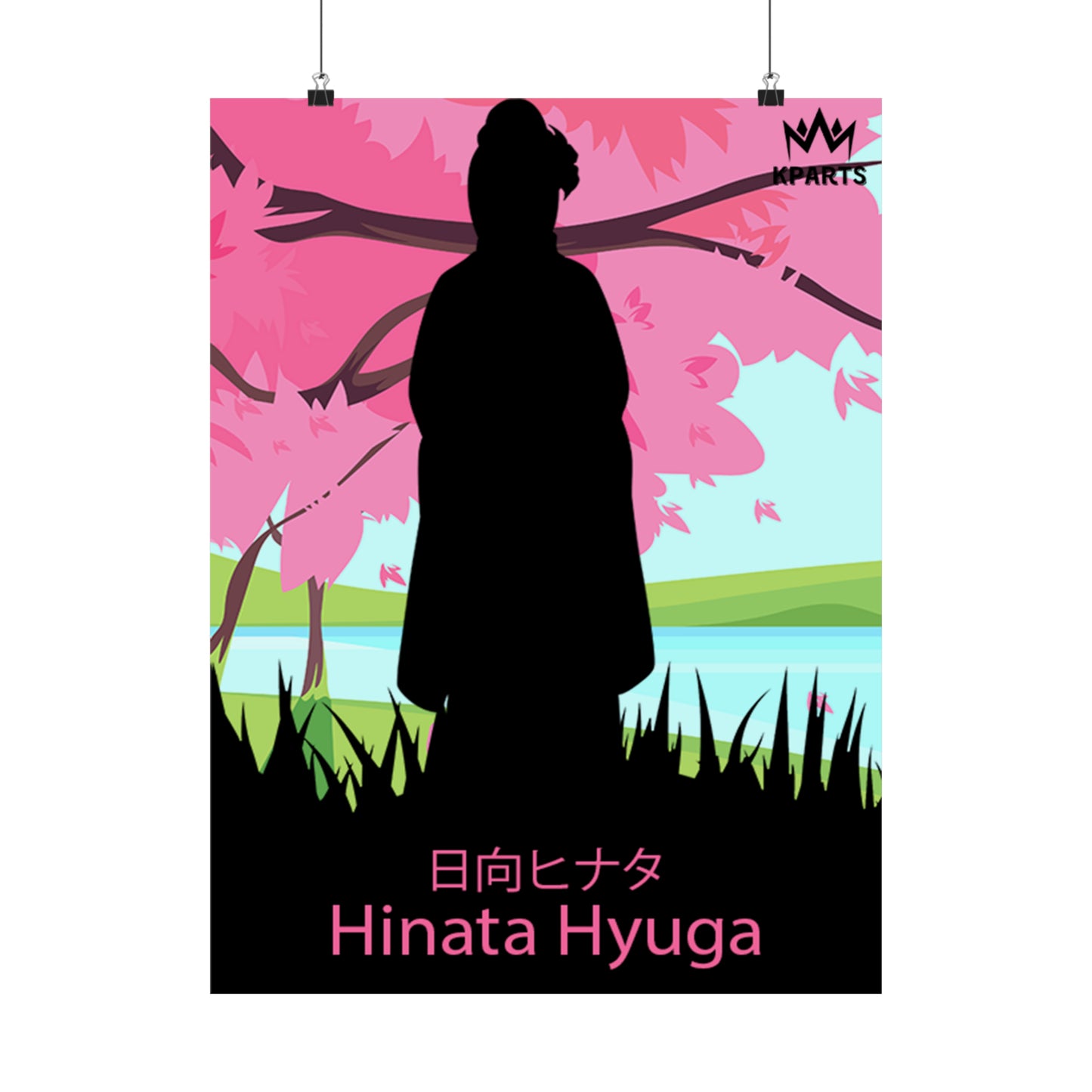 Hinata Hyuga Minimalist Poster #7