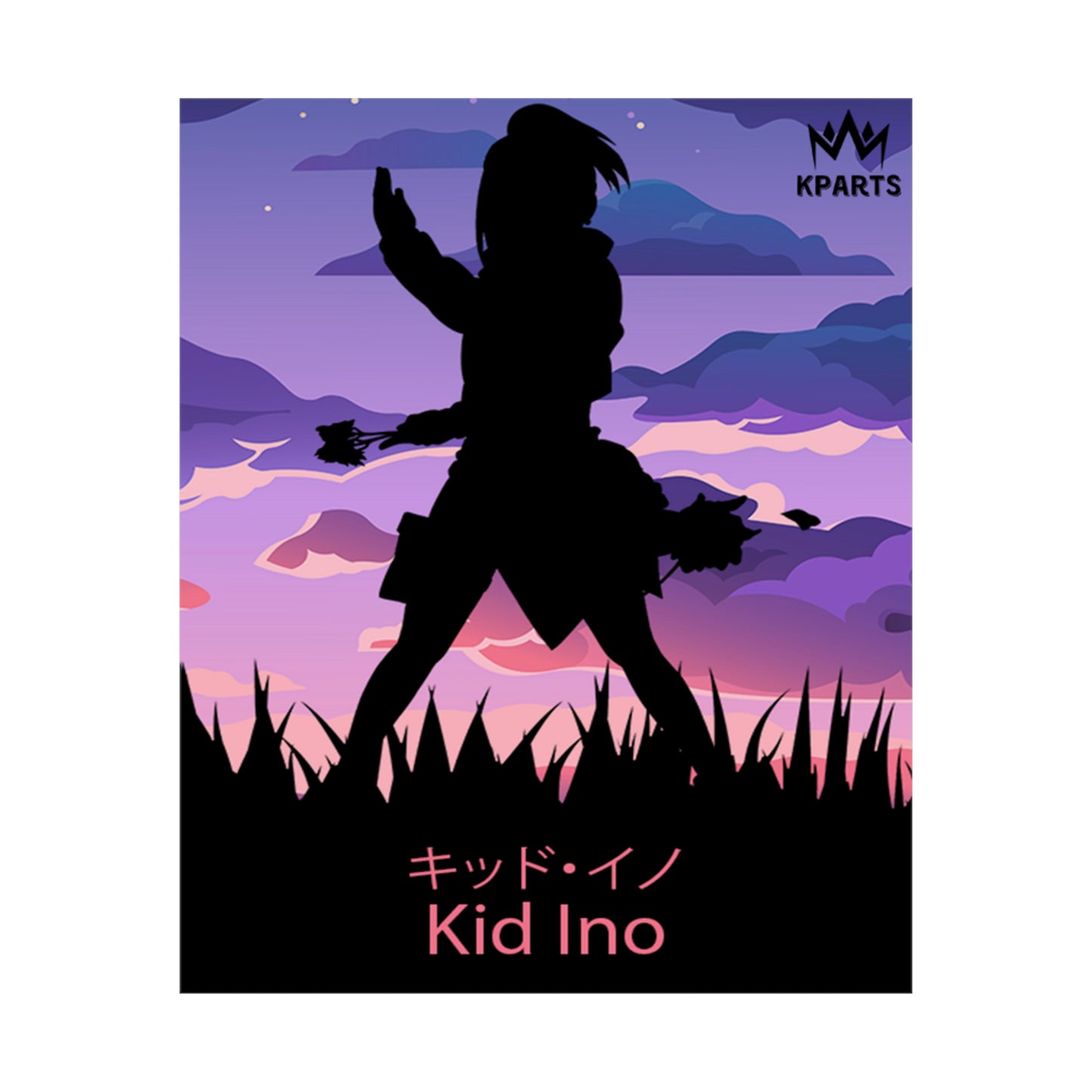 Ino Yamanaka (Kid) Minimalist Poster #13