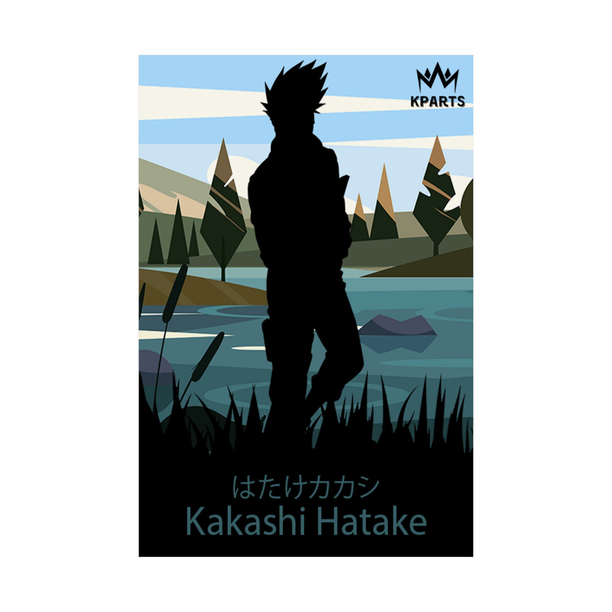 Kakashi Hatake Minimalist Poster #6 - Collective Prints