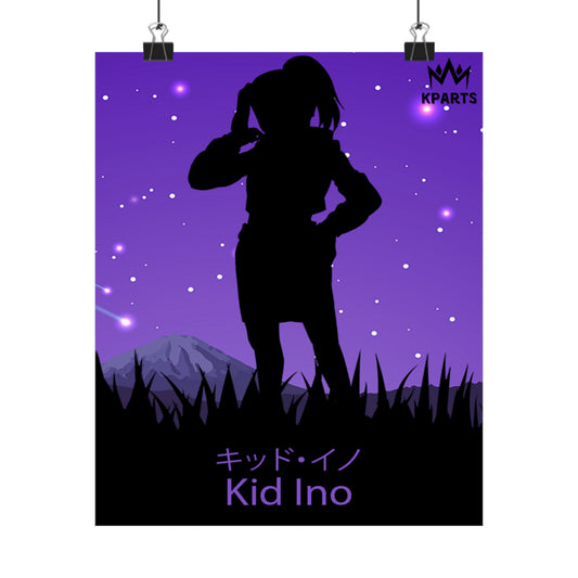 Ino Yamanaka (Kid) Minimalist Poster #12