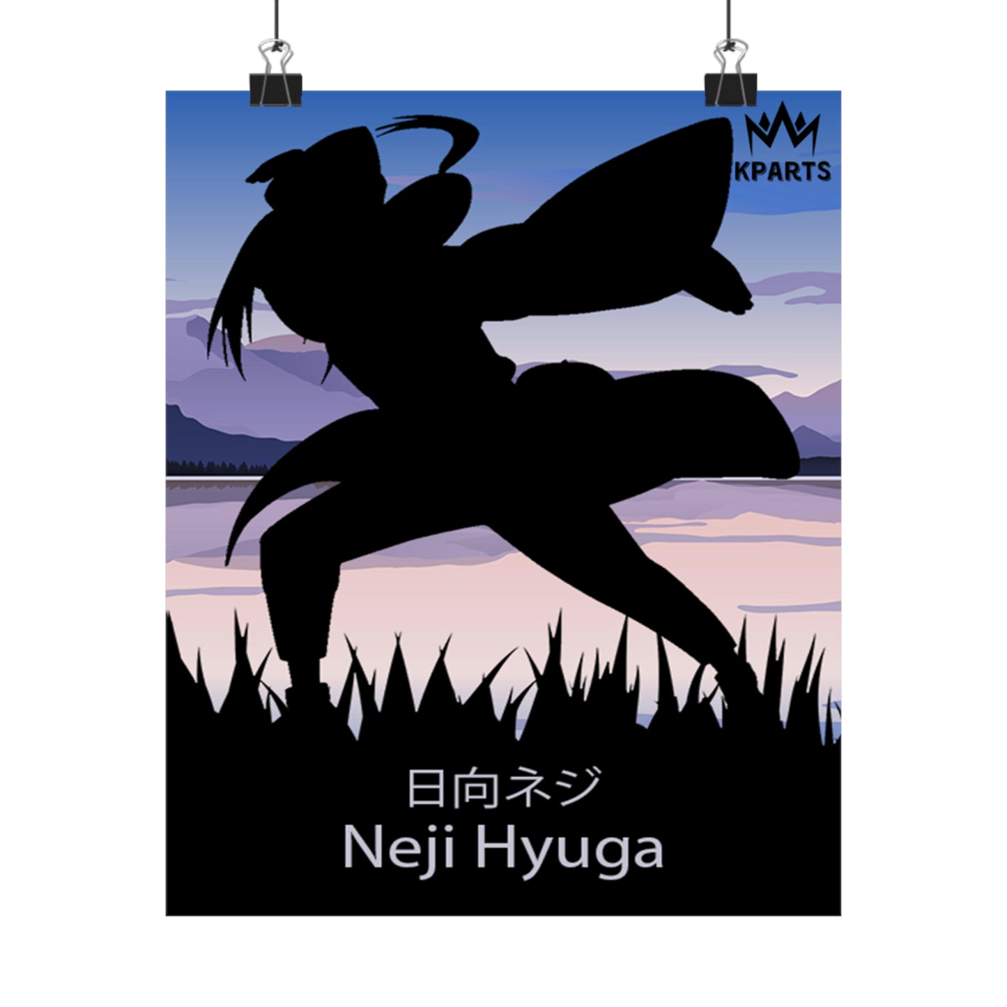 Neji Hyuga Minimalist Poster #1