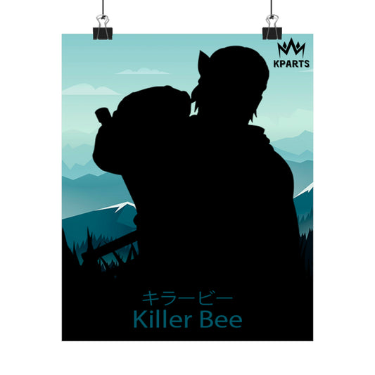 Killer Bee Minimalist Poster #6