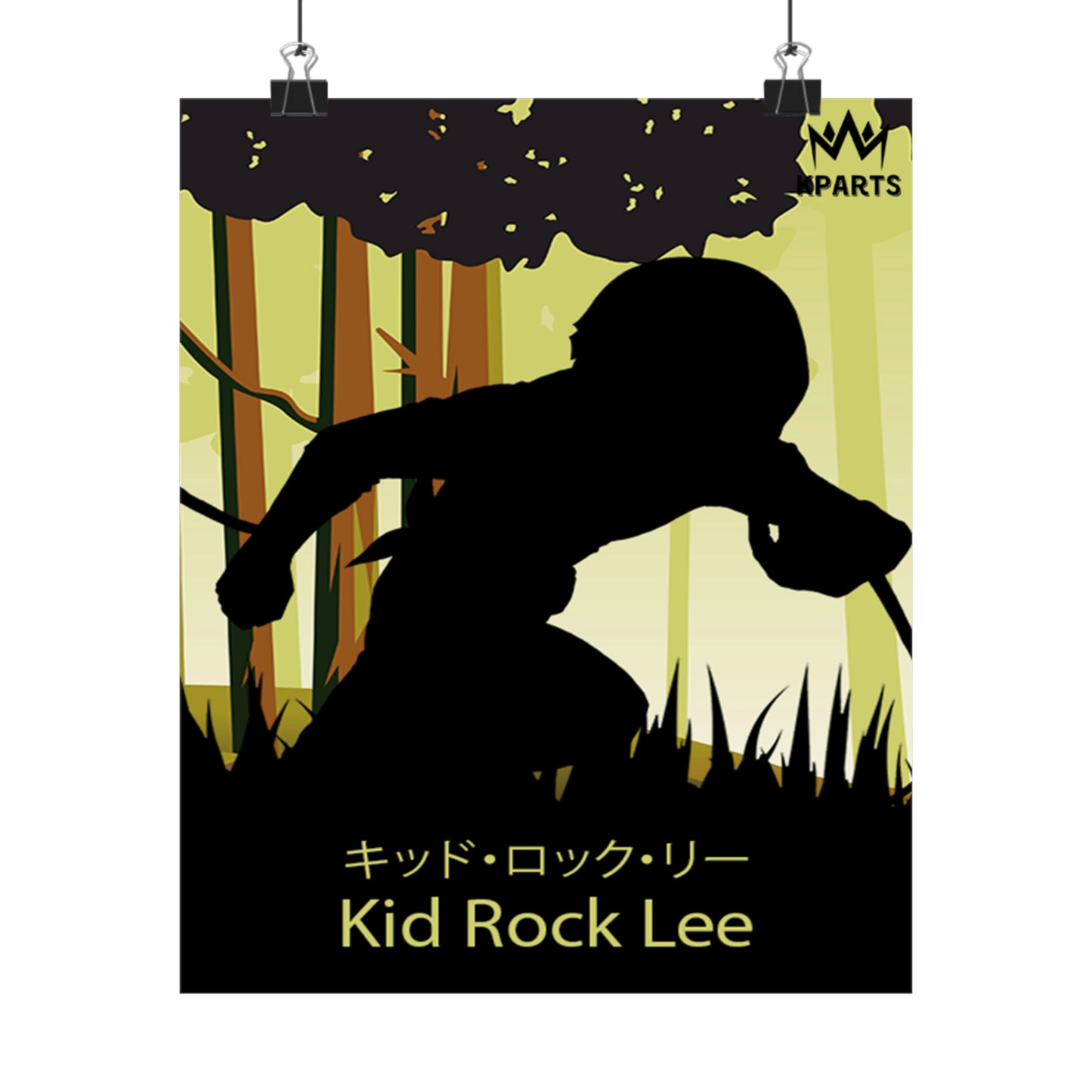 Rock Lee (Kid) Minimalist Poster #10