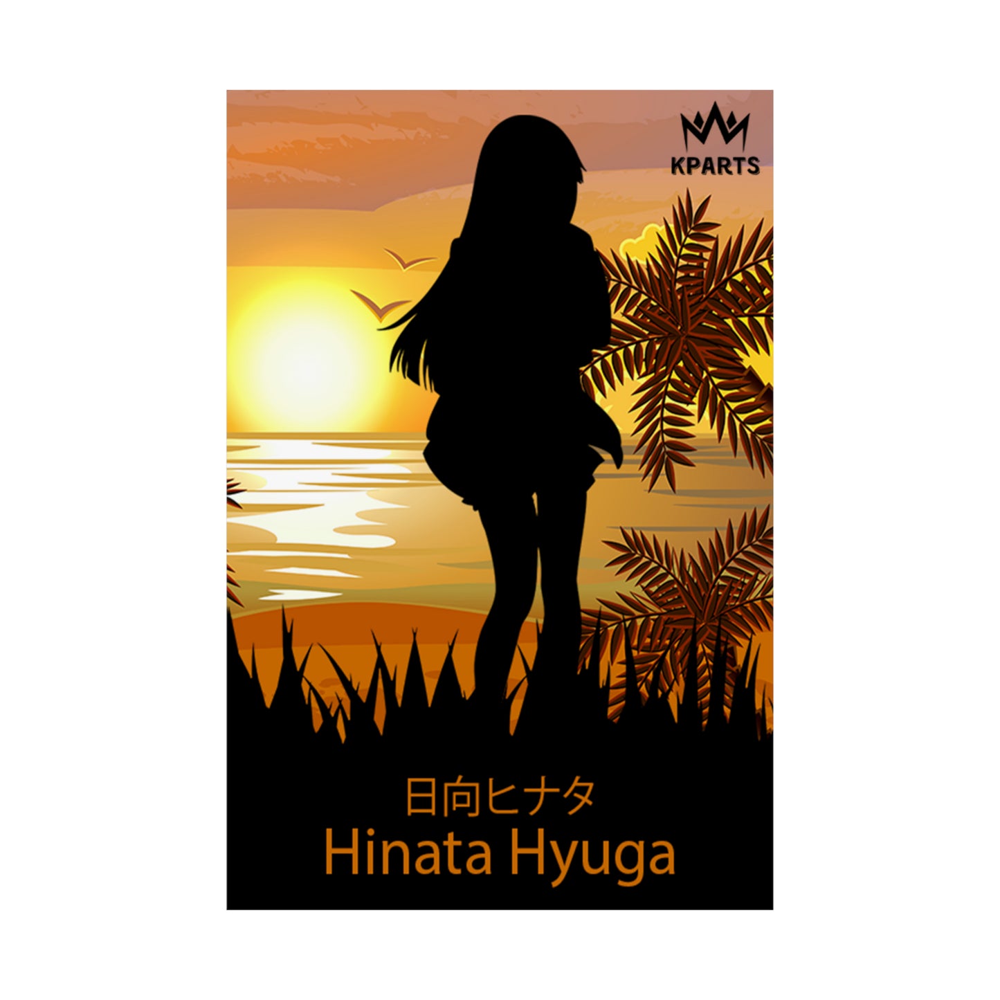 Hinata Hyuga Minimalist Poster #2