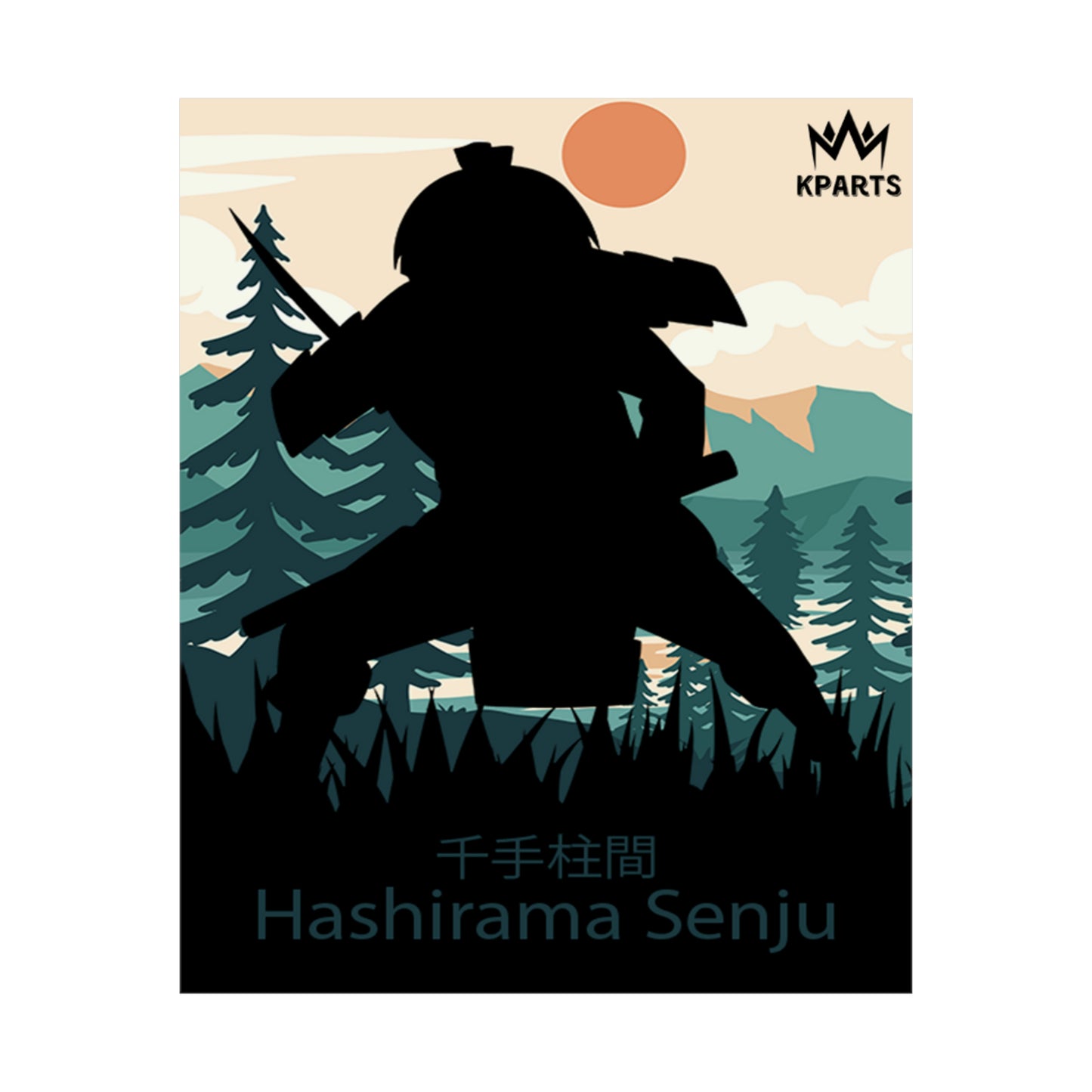 Hashirama Senju Minimalist Poster #7 - Collective Prints